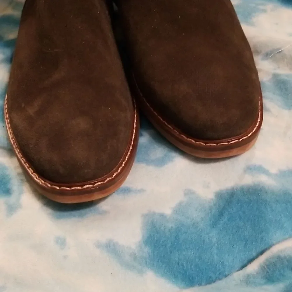 🤠Like New Sonoma Leather Collection Ankle Boots/ Shoes Men's Size 12 Wide